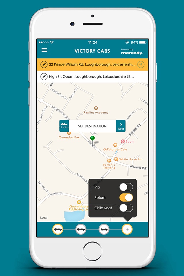 Victory Cabs screenshot 2