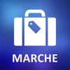 Marche, Italy Detailed Offline Map