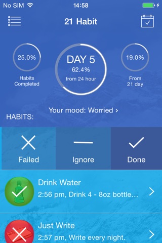 21 Habit screenshot 2