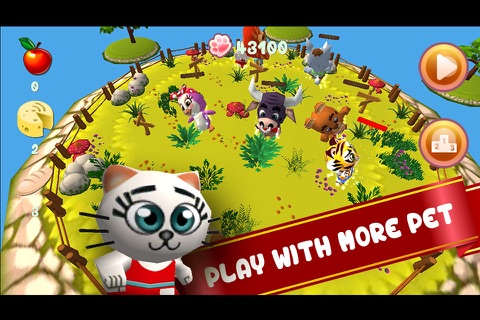 Baby Pet Run - Crazy jump in jungle free game for fun adventure screenshot 3
