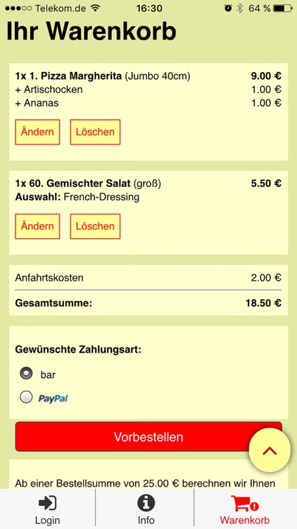 Pizzeria Punkt screenshot-3