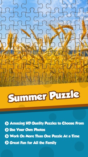 Jigsaw Breezy Summer & Spring - Green Landscapes Puzzles(圖1)-速報App