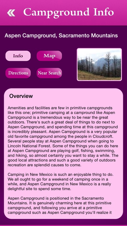 New Mexico Campgrounds and RV Parks