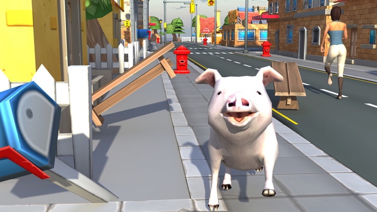 Crazy Piggies 3d Simulator  games screenshot-3
