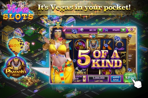 Viva Slots™ - FREE Las Vegas Casino Slot Machines Game screenshot 4
