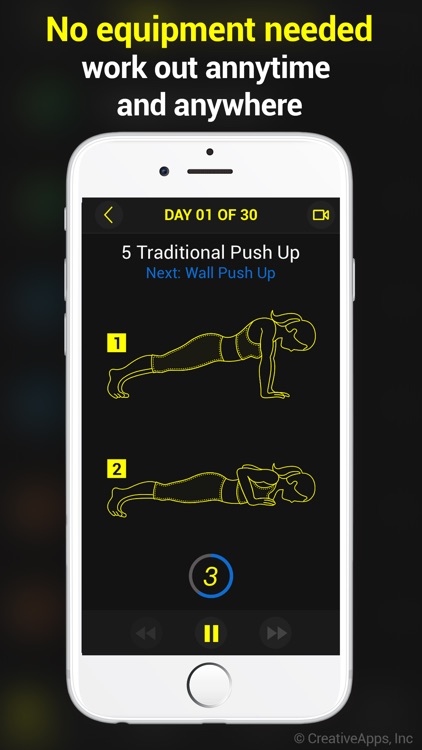 30 Day Push-Ups Trainer screenshot-3