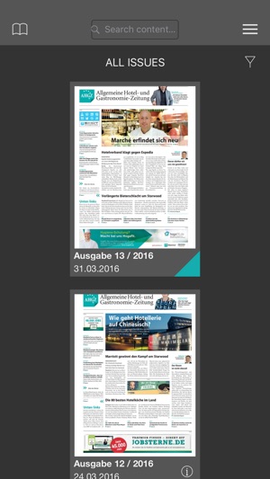 AHGZ Zeitungsapp