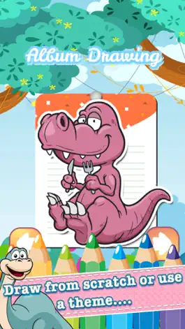 Game screenshot dinosaur coloring book online games for grade one hack