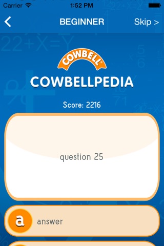 Cowbellpedia screenshot 3