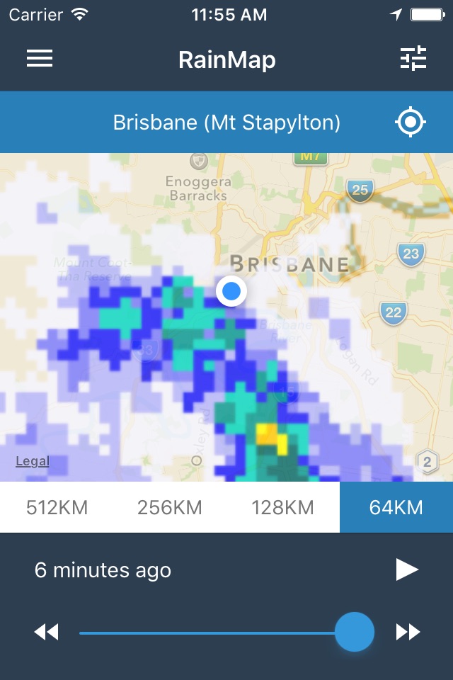 RainMap screenshot 2