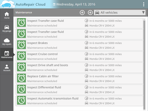 AutoRepair Cloud for iPad screenshot 4