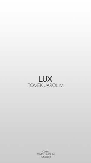 Lux for the iPhone