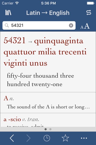 Ultralingua Latin-English screenshot 3