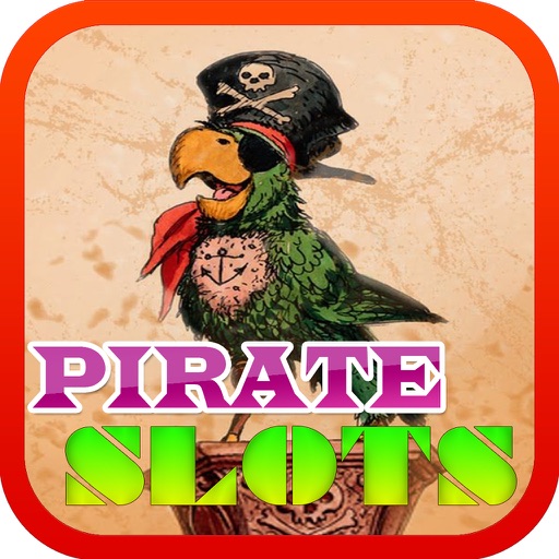 Green Parrot Pirate Slots - Free Fun Big Win Casino icon