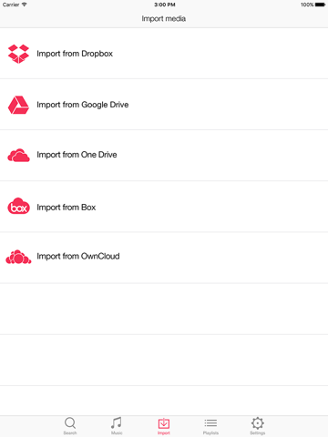 Cloudify - Free Music Mp3 Player & Playlist Manager for Dropbox and Google Driveのおすすめ画像1