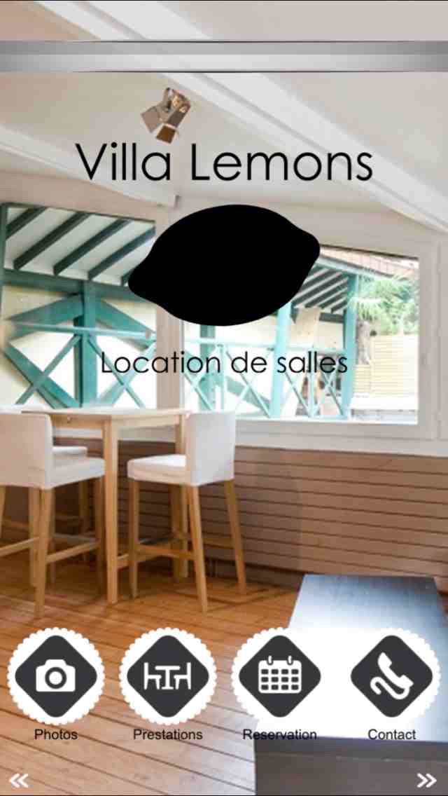 How to cancel & delete Villa Lemons Location de Salles from iphone & ipad 1