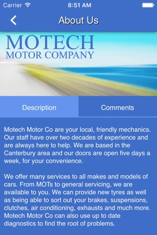 Motech Motor Co screenshot 2