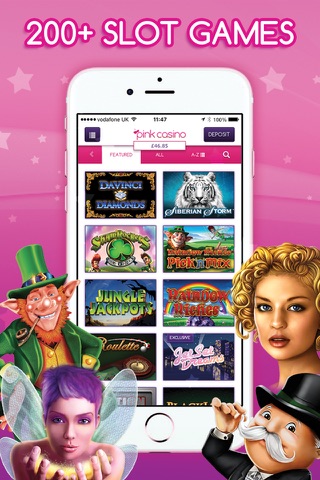 Pink Casino | £10 Free | Play Slots & Casino Games screenshot 2