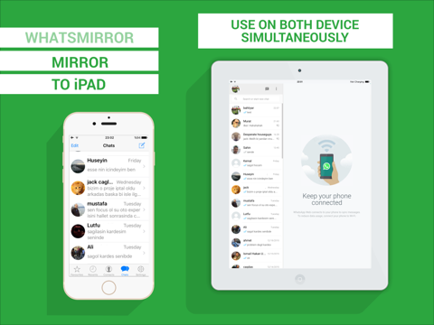 Messenger for WhatsApp - iPad version Free screenshot 4