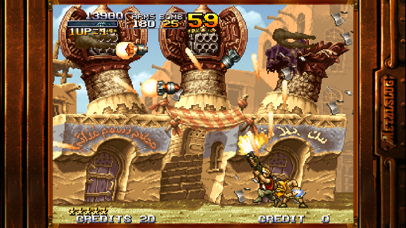 Screenshot from METAL SLUG 2