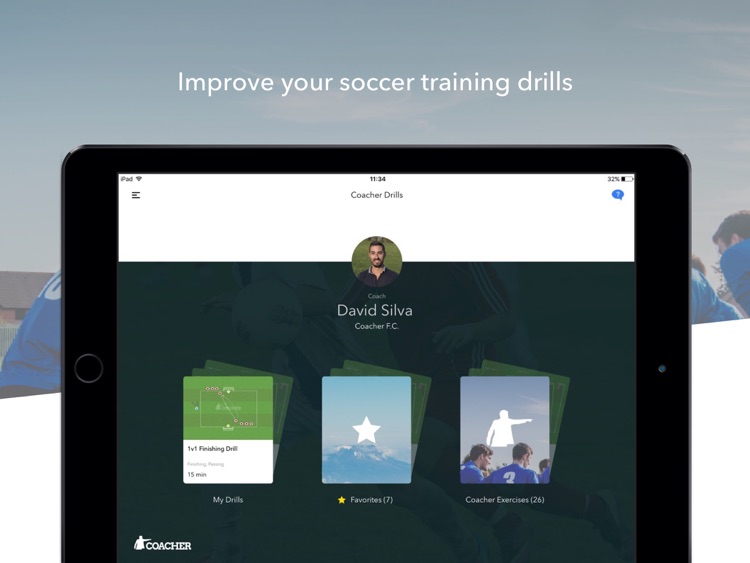 Coacher Drills - Improve your soccer training drills