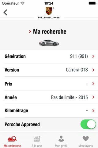 Porsche Occasions screenshot 2