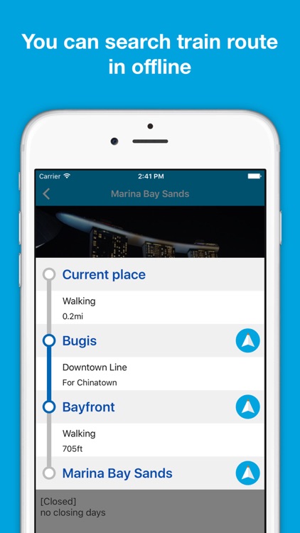 Singapore guide, Pilot - Completely supported offline use, Insanely simple screenshot-3