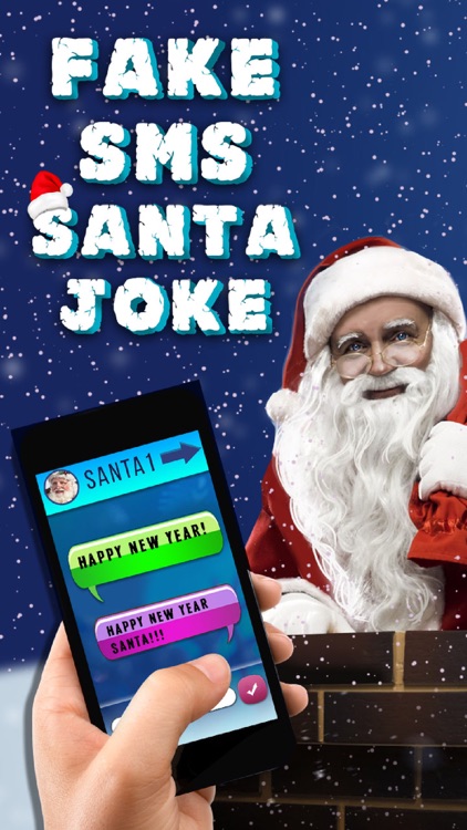 Fake SMS Santa Joke