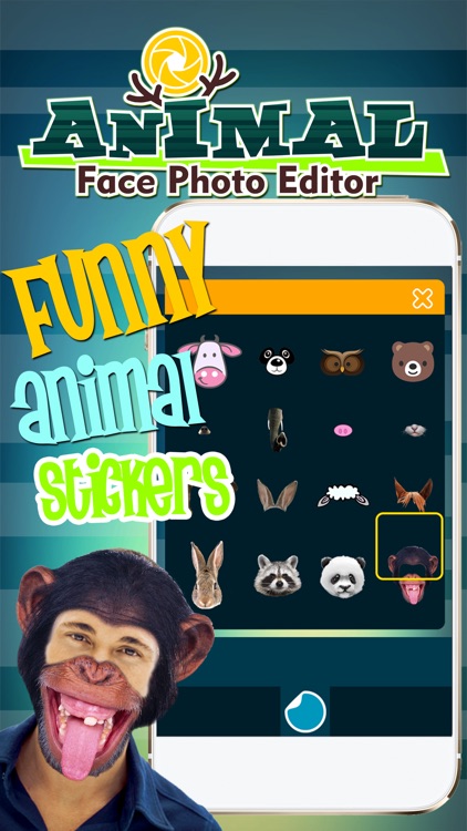 Animal Face Swap Photo Montage -  Picture Editor and Change.r with Cool Sticker.s of Animals Head screenshot-3