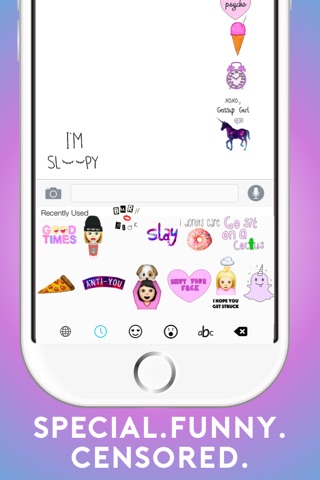 Baemoji - Bae Emoji & Sticker Keyboard for Texting Girls Cute Icons screenshot 2