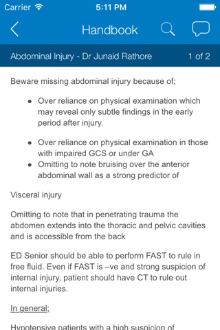 The Royal Liverpool Emergency Medicine Handbook screenshot 4