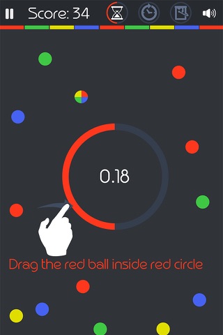 Color Twist - Circle Switch Ball Game screenshot 2