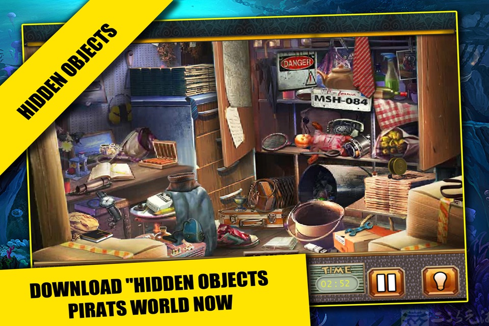 Pirates World Hidden objects adventure game : Search and Find objects screenshot 4