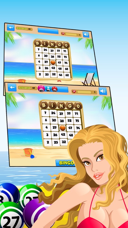 Beach Super Bingo - Free Bingo Game screenshot-4