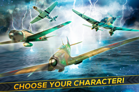 Aces of The Iron Battle: Storm Gamblers In Sky - Free WW2 Planes Game screenshot 4