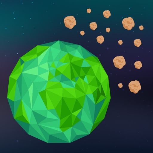 Protect The Planet - Asteroid Attack Icon