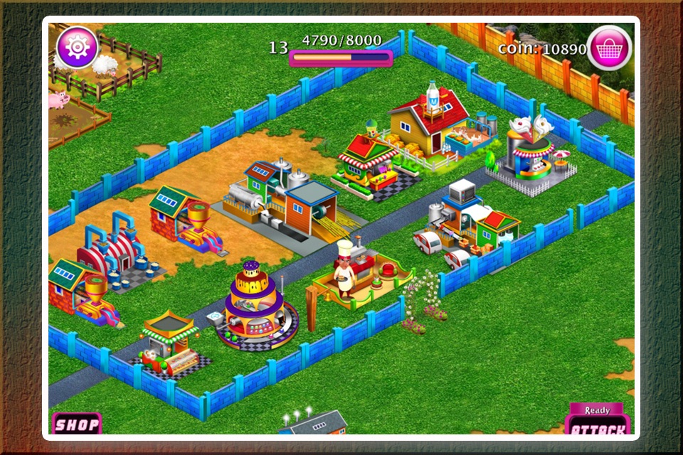 Farm Island 2016: 3D Ninja Farmer Family Life Story Free Games screenshot 2