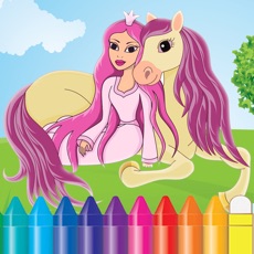 Activities of Princess Coloring Book for a Little Preschool Toddler Girls