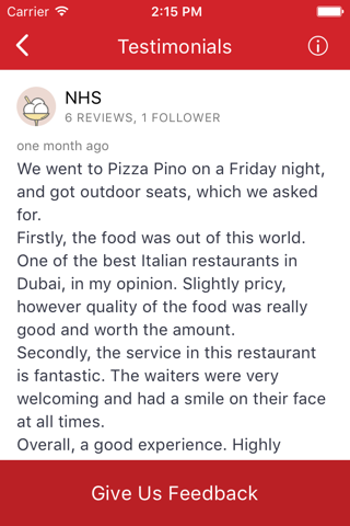 Pizza Pino UAE screenshot 4