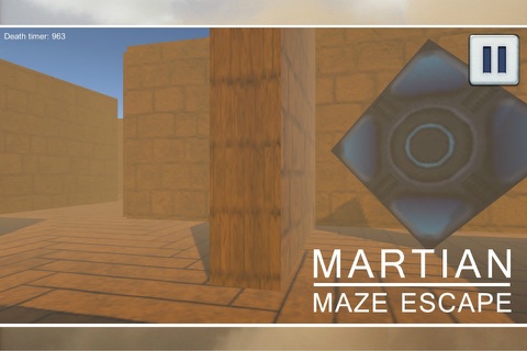 Martian Maze Escape screenshot 2