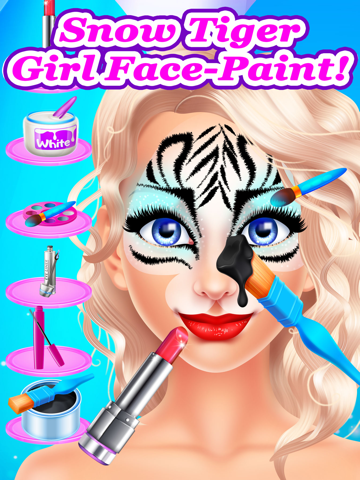 Скриншот из Frozen Face Paint Party - Kids Christmas Games Spa