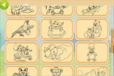 Forest Animals Coloring Pages screenshot 4