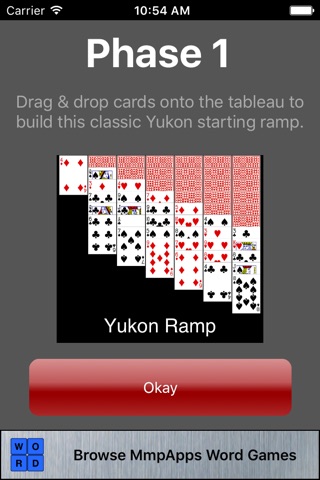 Phased Yukon Solitaire screenshot 2