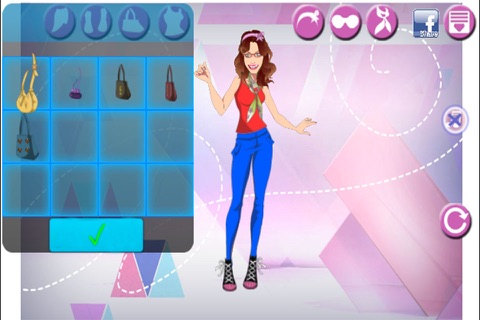 Juegos de Vestir Violetta screenshot 2