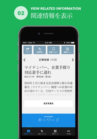 もっと日経 紙の新聞をもっと楽しむアプリ screenshot 3