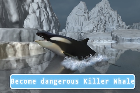Orca Killer Whale Survival Simulator 3D - Play as orca, big ocean predator! screenshot 2