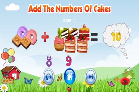 Cakes Grade 1 Math For Kids screenshot 2