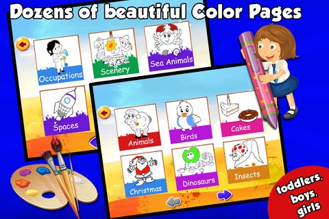 Kids Coloring Book Free screenshot 2
