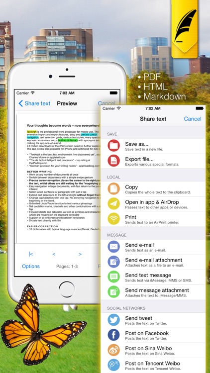 Textkraft Pocket screenshot-4