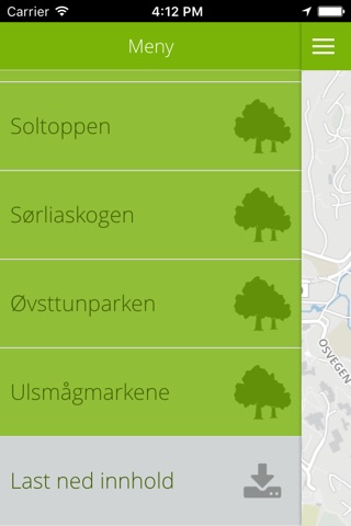 Øvsttunparkene screenshot 2